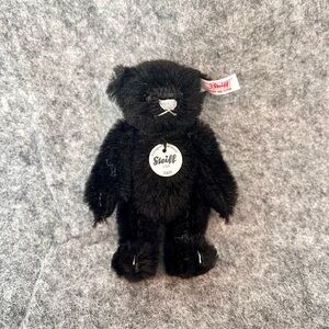 Steiff Club 2009 Black Alpaca Teddy Bear - 4 inches